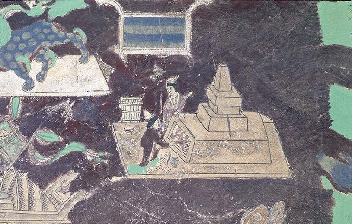 【酿酒】 榆林窟第3窟，西夏。